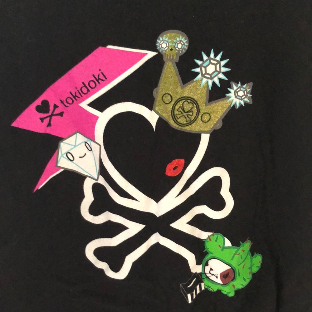 Tokidoki VINTAGE Black Tank Top Never Worn or Washed. NWOT,